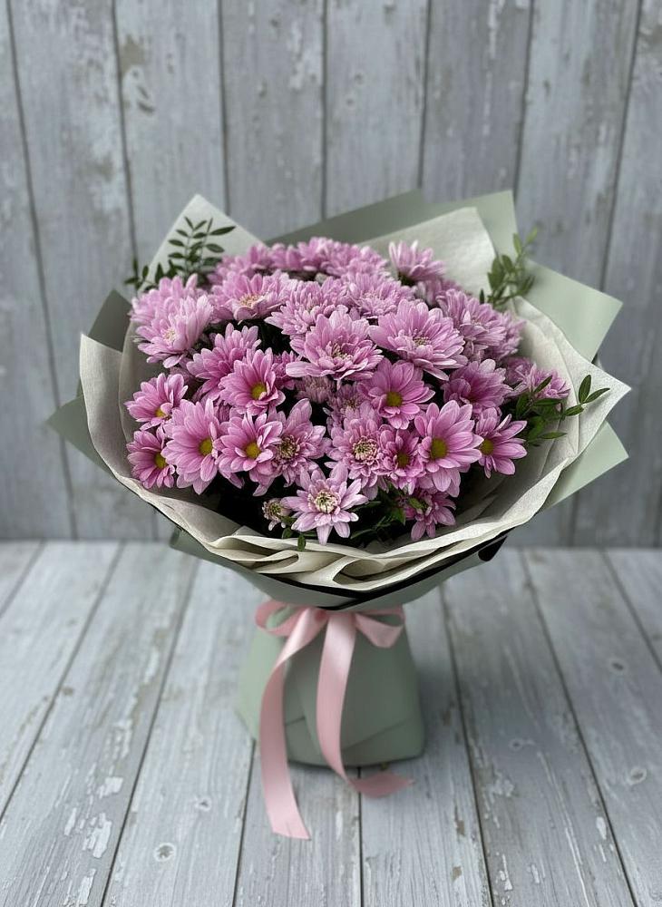 Букет цветов из: Хризантемы в Пластун