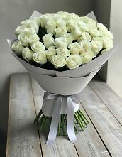 Букет 35 Белых роз в Пластун