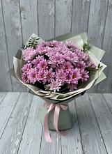 Букет цветов из:  Хризантемы #REPLACE_PRED# Пластун