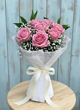 Букет цветов из:  Розы в Пластун