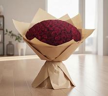 Букет 101 Красная роза в Пластун