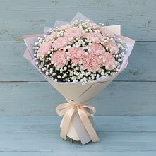 Букет цветов из:  Гвоздики в Пластун