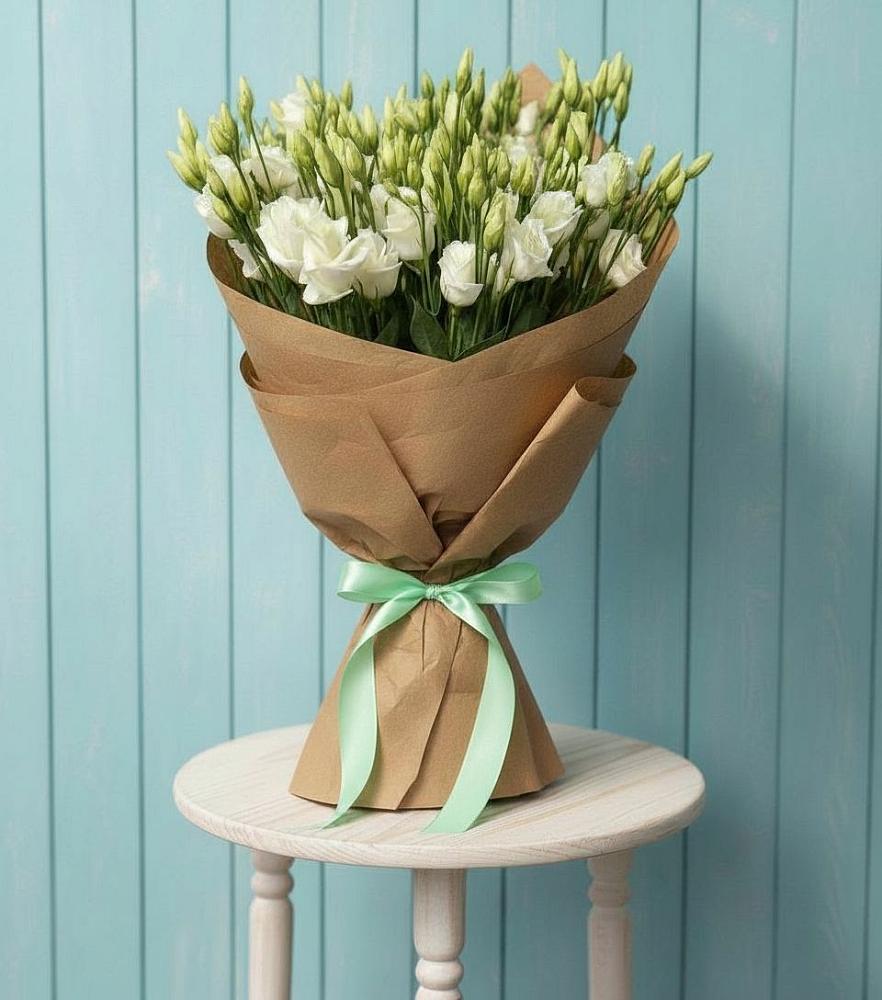 Букет цветов из: Лизиантусы в Пластун