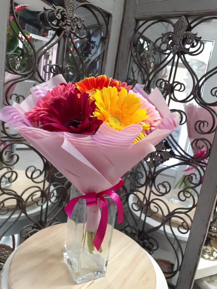 Букет цветов из: Герберы в Пластун