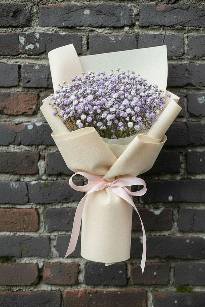 Букет цветов из: Гипсофила в Пластун