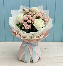 Букет цветов из:  Розы в Пластун