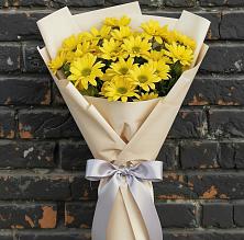 Букет цветов из:  Хризантемы в Пластун