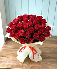 Букет 29 Красных роз #REPLACE_PRED# Пластун
