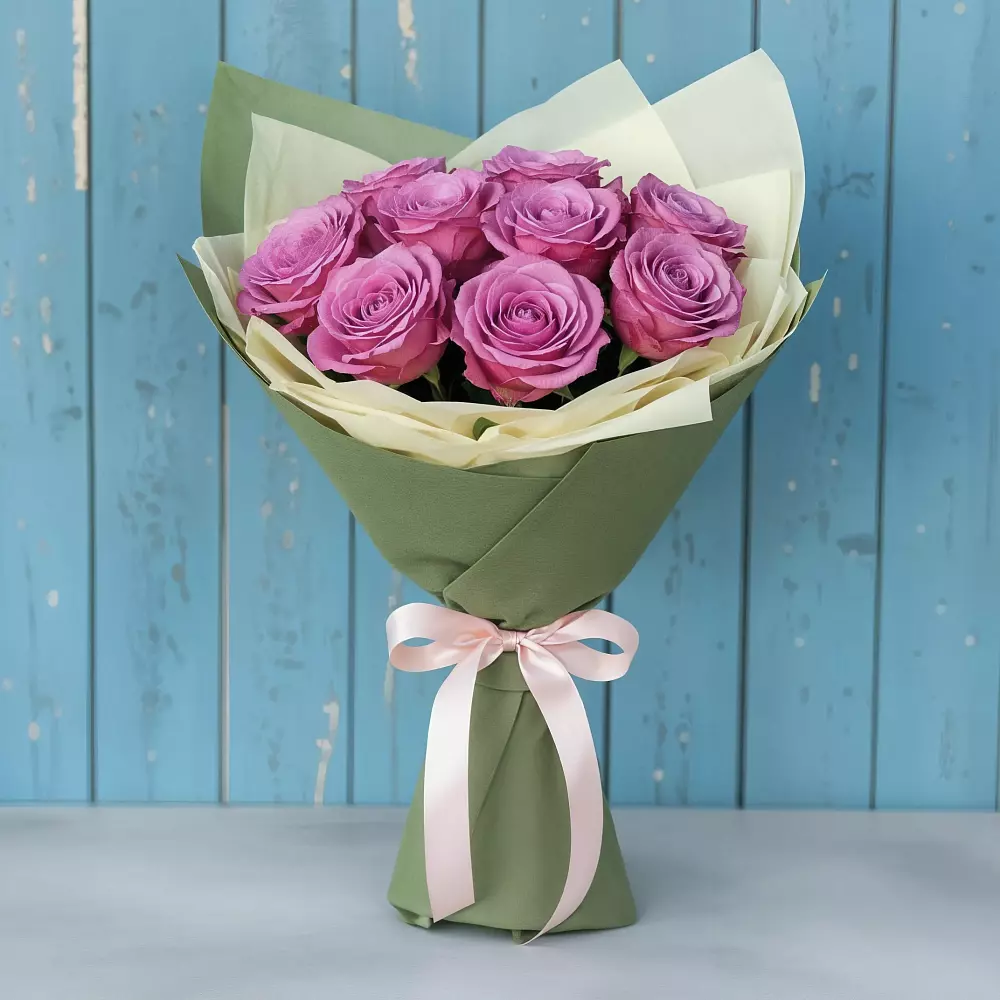 Букет Розы Фёрст Леди в Пластун