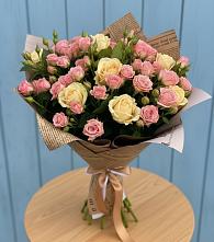Букет цветов из:  Розы #REPLACE_PRED# Пластун