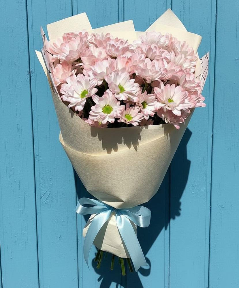 Букет цветов из: Хризантемы в Пластун