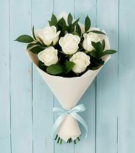 Букет цветов из:  Розы в Пластун