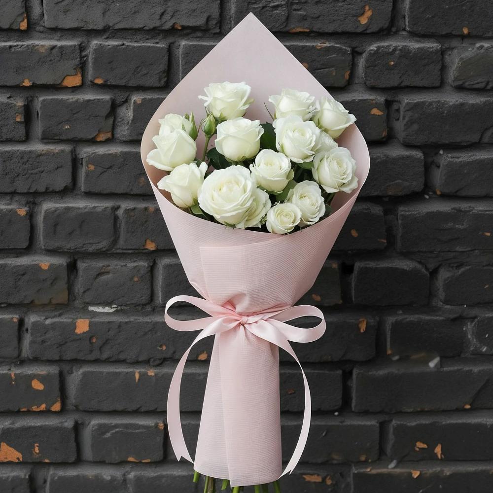 Букет цветов из: Розы в Пластун