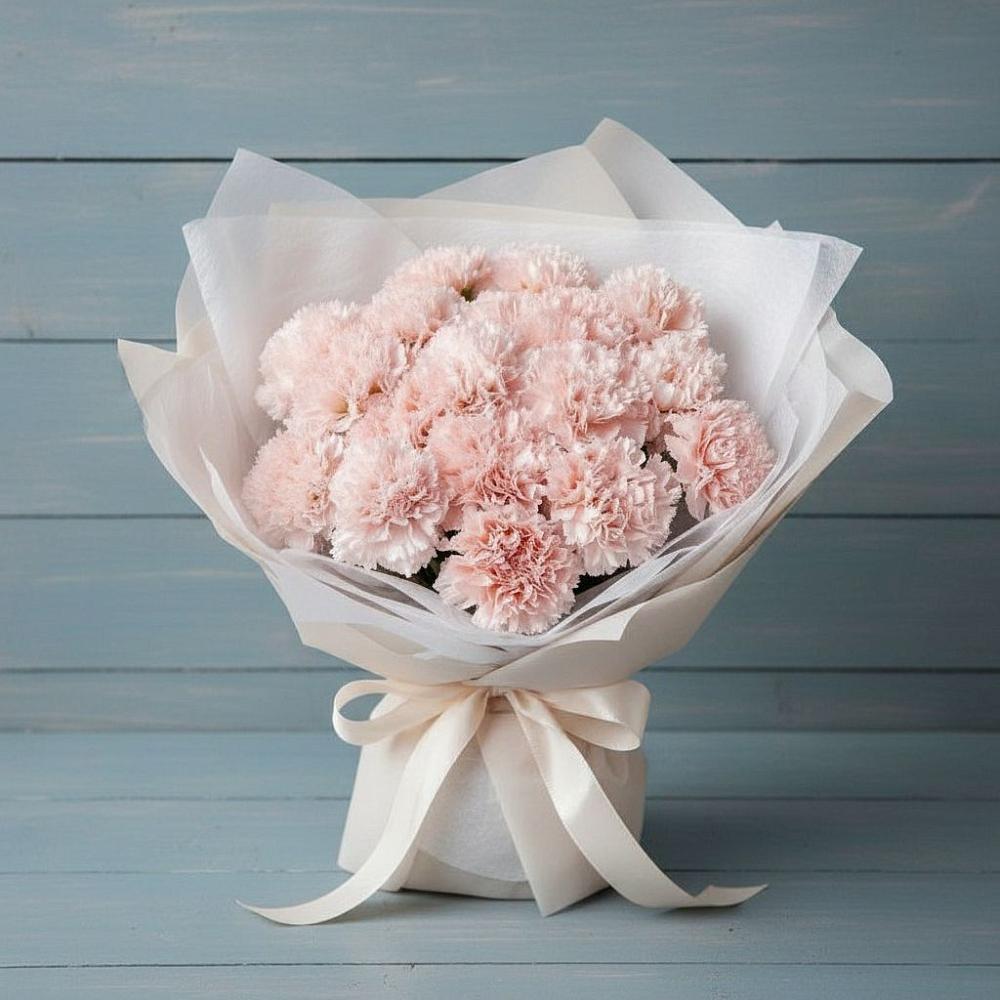 Букет цветов из: Гвоздики в Пластун