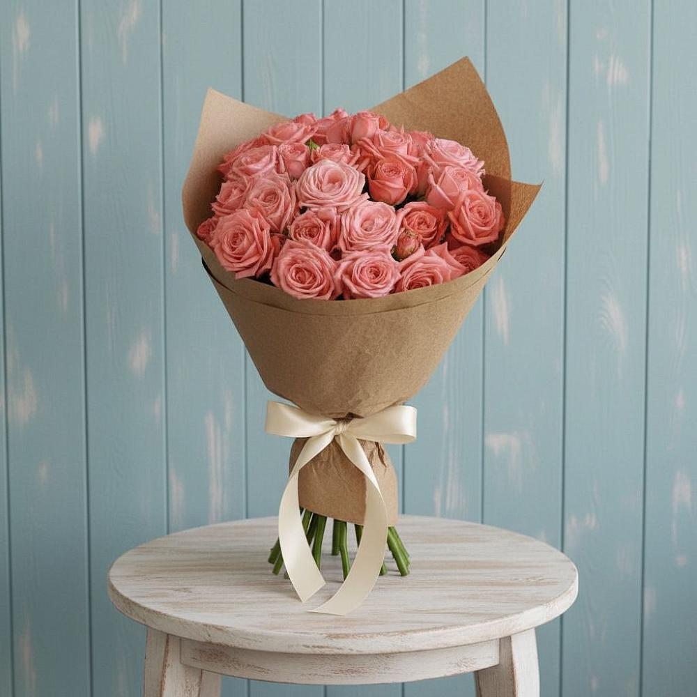 Букет цветов из: Розы в Пластун