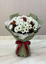 Букет цветов из:  Хризантемы в Пластун